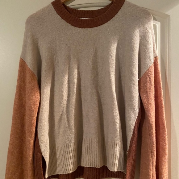 Color block Madewell sweater - Picture 1 of 3